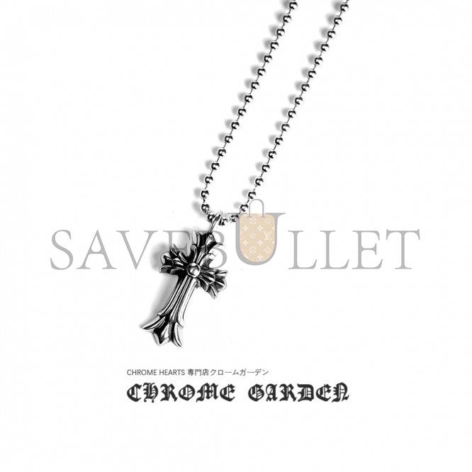 CHROME HEARTS DOUBLE CROSS CHARM