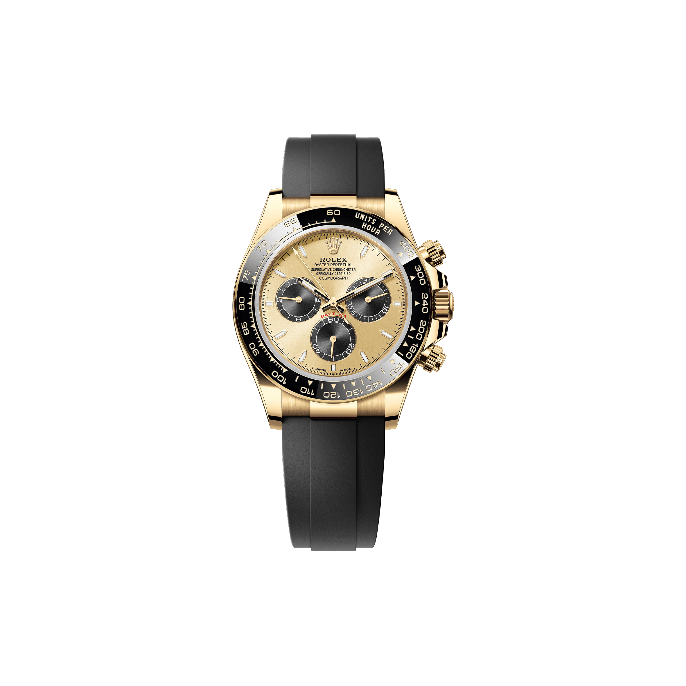 ROLEX COSMOGRAPH DAYTONA OYSTER, 40 MM, YELLOW GOLD WATCH 126518LN