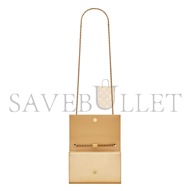 YSL KATE SMALL IN METALLIC LEATHER 469390AAAKT8030 (20*12.5*5cm)