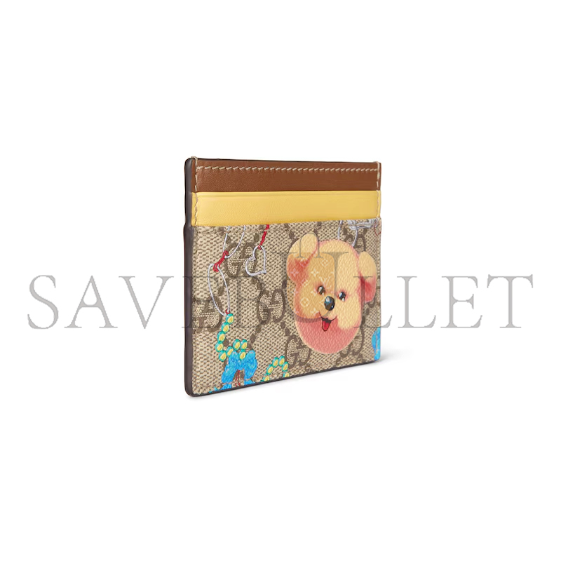 GUCCI CARD CASE WITH MOTIF ‎‎838900FAEXB9875 (10*7cm)