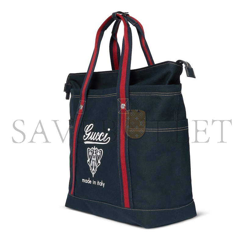 GUCCI PRINTED CANVAS LARGE TOTE BAG ‎‎816863FAD784044 (39*45*19cm)