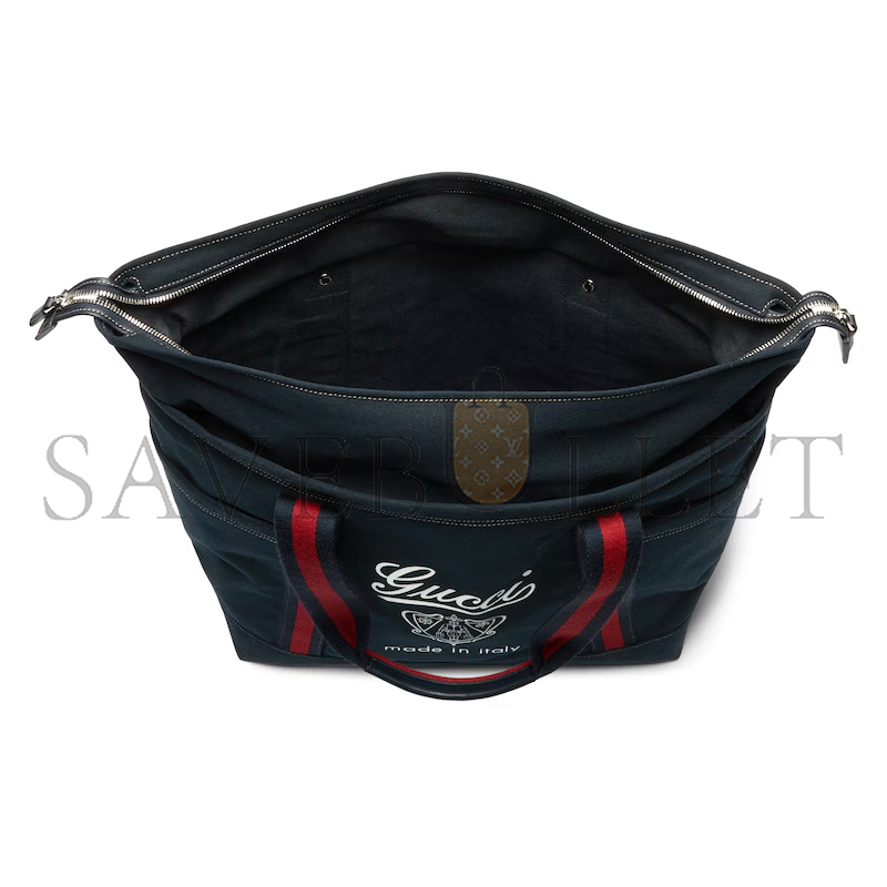 GUCCI PRINTED CANVAS LARGE TOTE BAG ‎‎816863FAD784044 (39*45*19cm)